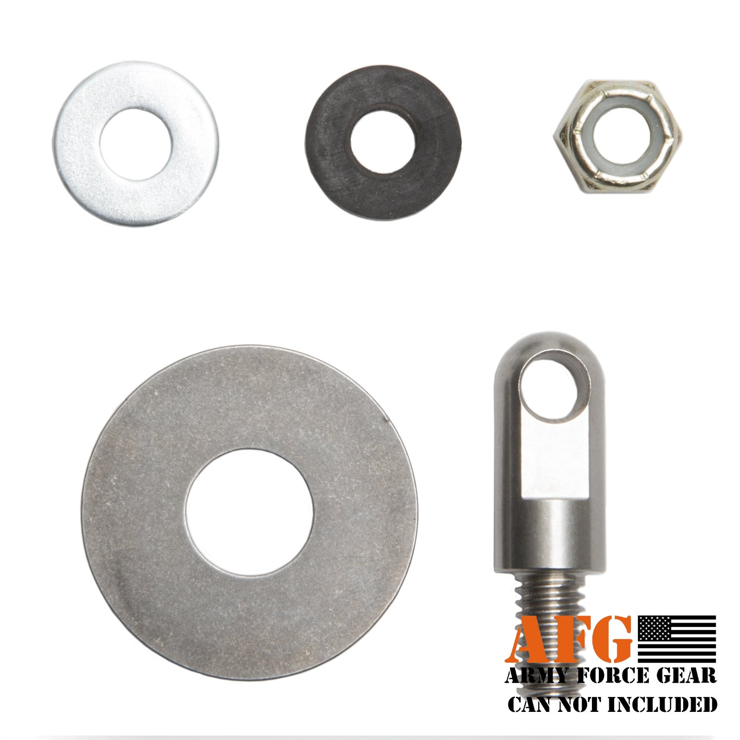 Army Force Gear Ammo Box Can Lock Hardware Kit .50 Cal, Fat 50, 30